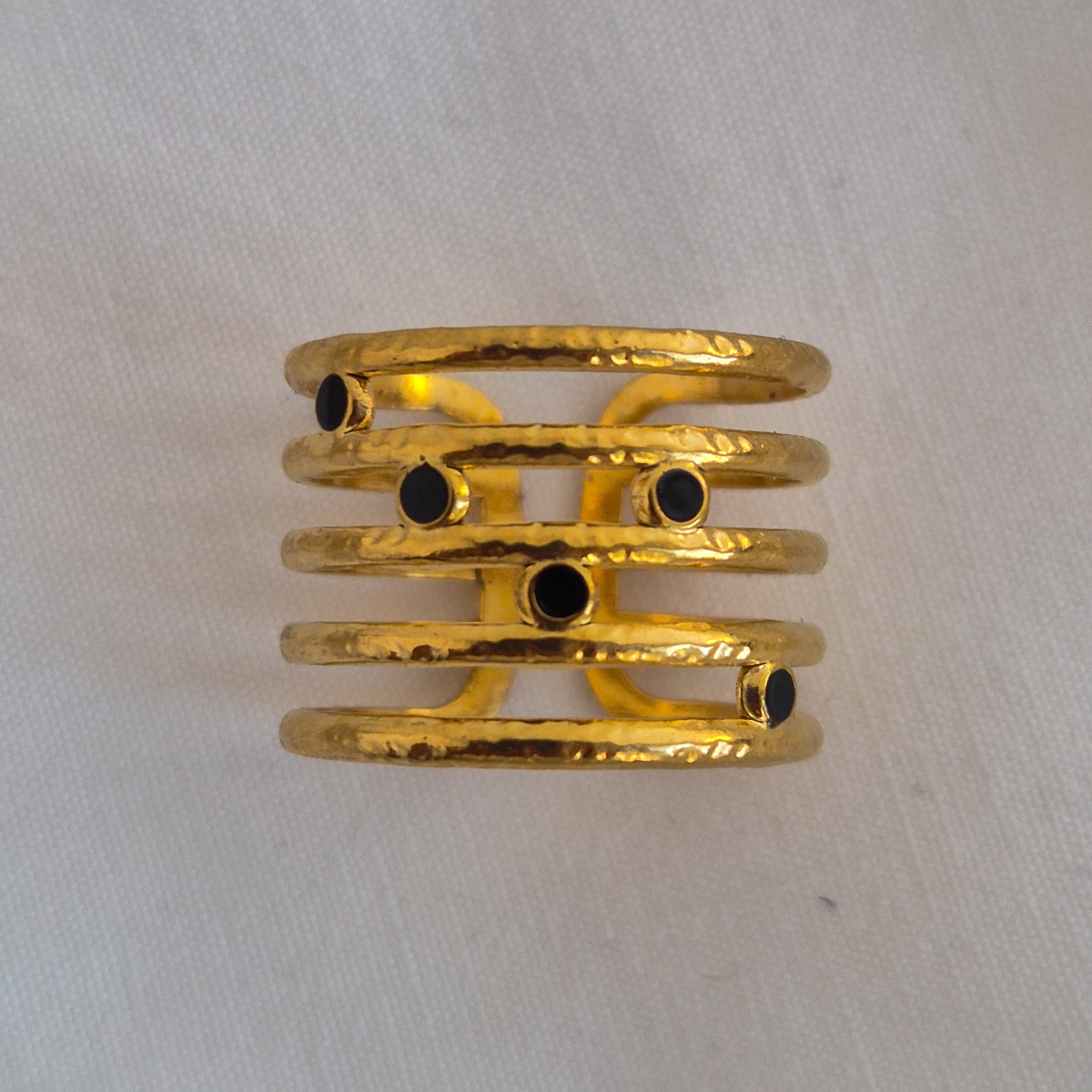 Black Stone Ring