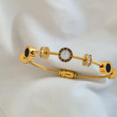 Roman bracelet- waterproof, 18k PVD plated
