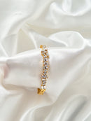 Crystal Gold Armreif