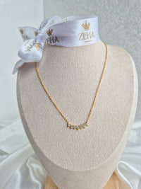 7-stone Diamond Kette