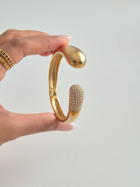 Bold Gold Armreif