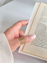 Black Stone Ring